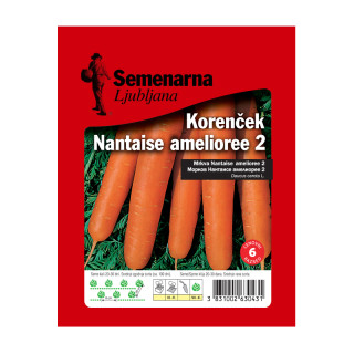 Korenček Nantes 2 50 g Semenarna 