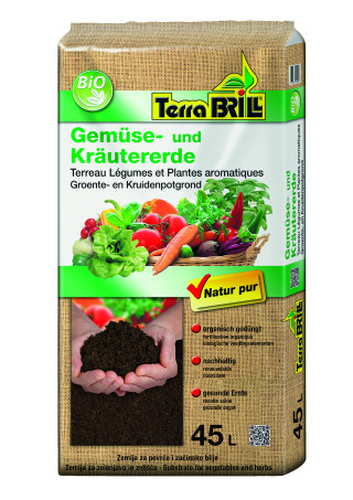 Brill-zemlja za vrtnine in zelišča Bio 45 l 