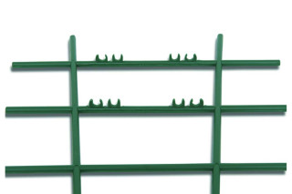 Opora za lončnice 57x31 cm PVC zelena 