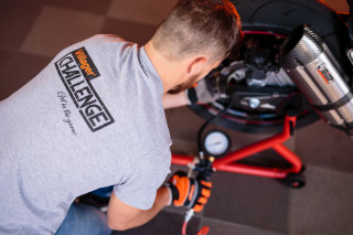 Kompresor>pištola za zračnice PRO VAT TG-18 