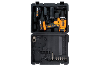 Vrtalnik-vijačnik udarni aku. VLN 3112-2BSC Villager 