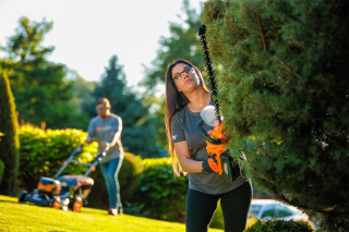 Škarje Akumulatorske Za Živo Mejo HT 6140 Zen Villager 