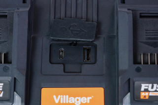 POLNILNIK HITRI DVOJNI 18V 2x4.5A FUSE 083384 Vill 