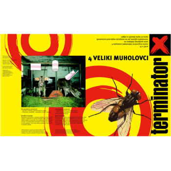 Terminator X veliki muholovci, 4 velike pole 