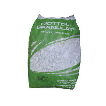 Pesek lom. bel Carrara 8–12 mm 10 kg Z. 