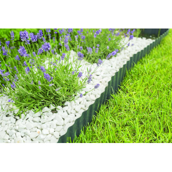 Obroba za trato 15 cm x 9 m zelena 