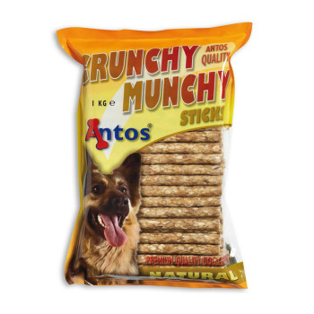 An-crunchy munchy palč pse goved rumen 1 kg / 10.102 