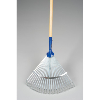 Grablje za listje cink nastavljive nasajene 