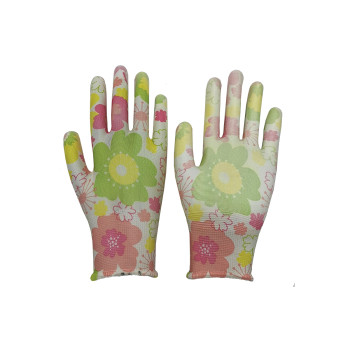 Rokavice Garden Purple Vel.8 Bomber 