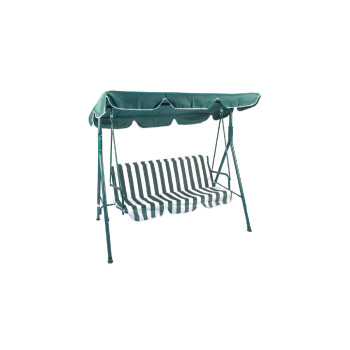 Gugalnica dvojna Mykonos zeleno bela 