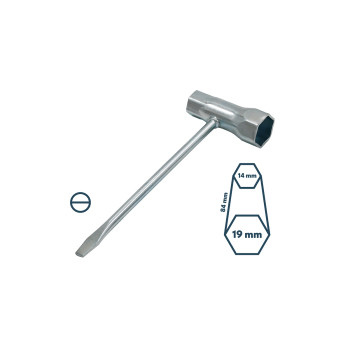 KLJUČ ZA SVEČKE A343 -19 x 14 x 84 085410 Villager 