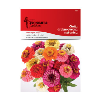 Cinija Drobnocvetna - Mešanica 6002 Semenarna 