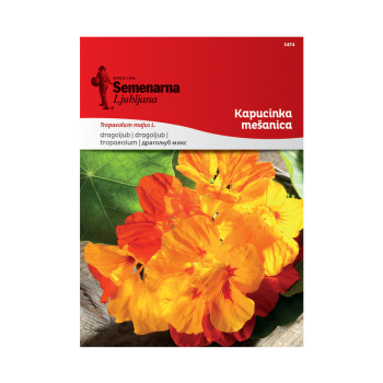 Kapucinka - Mešanica (Tropaeolum Majus) 5474 Semenarna 