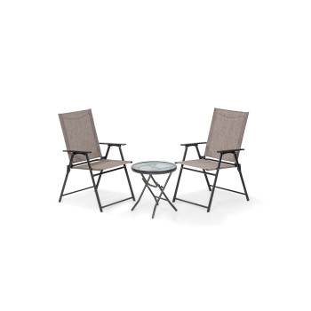 Garnitura vrtna 2+1 zložljiva, Snap Rest 