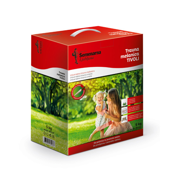 Tivoli travna mešanica 5 kg - šk. 
