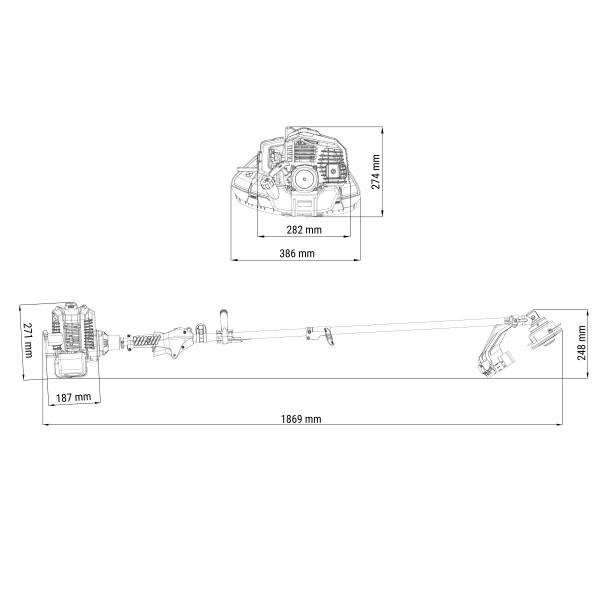 Kosa bencinska BC 43 ES 