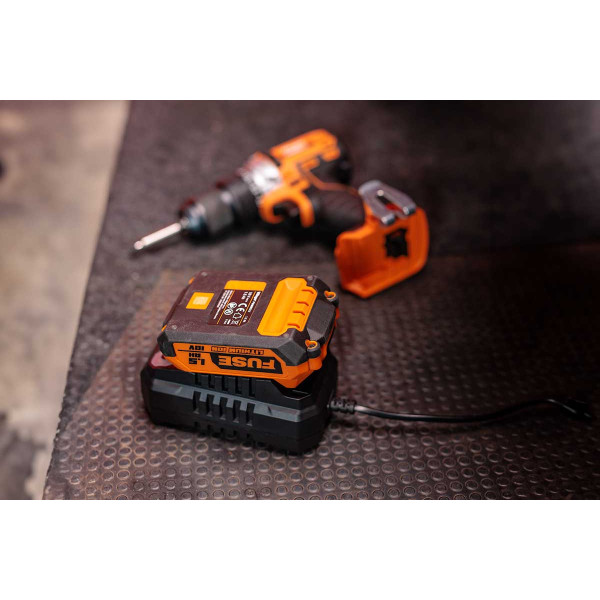 Akumulator+polnilnik 18V 1.5Ah+2.4A Fuse Villager 