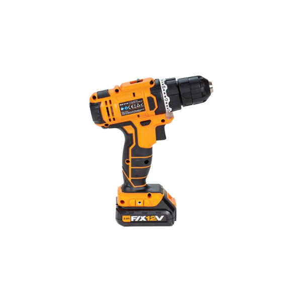 Vrtalnik-vijačnik udarni aku. VLN 3112-2BSC Villager 