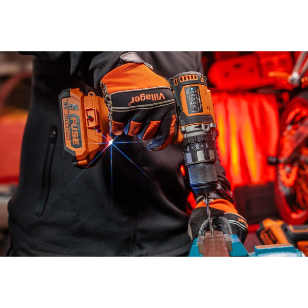 Vrtalnik-vijačnik udarni Fuse VPL 8120 Villager 