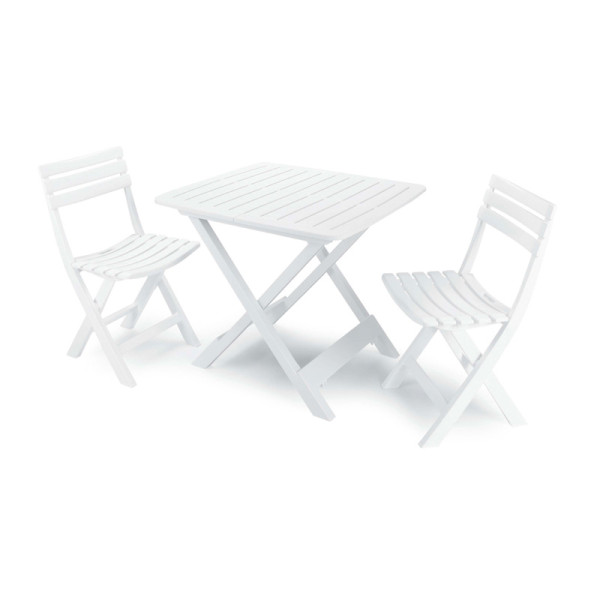 Garnitura Camping 2+1 Bela 