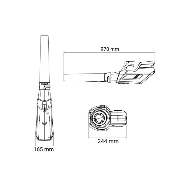 Puhalnik Listja Akumulatorski BL 5040 Zen Villager 