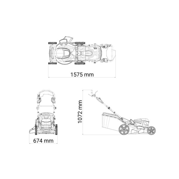 Akumulatorska kosilnca LM 5111E-Matic Zen Villager 