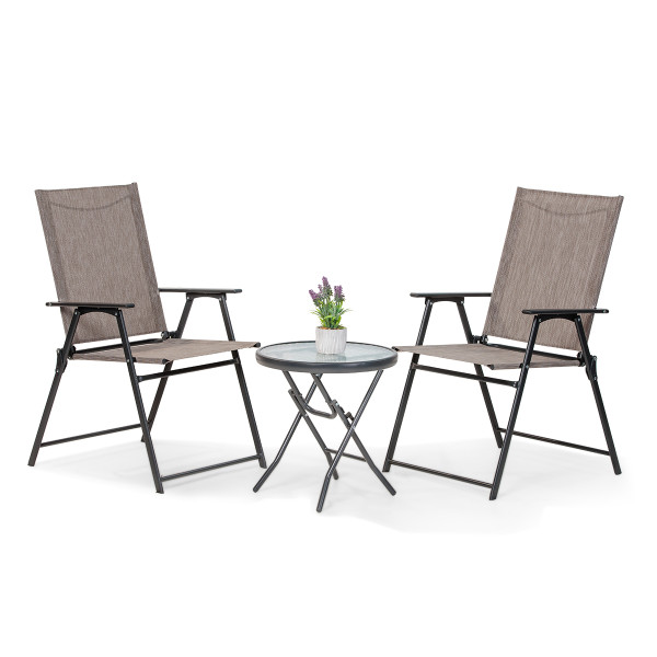 Garnitura vrtna 2+1 zložljiva, Snap Rest 