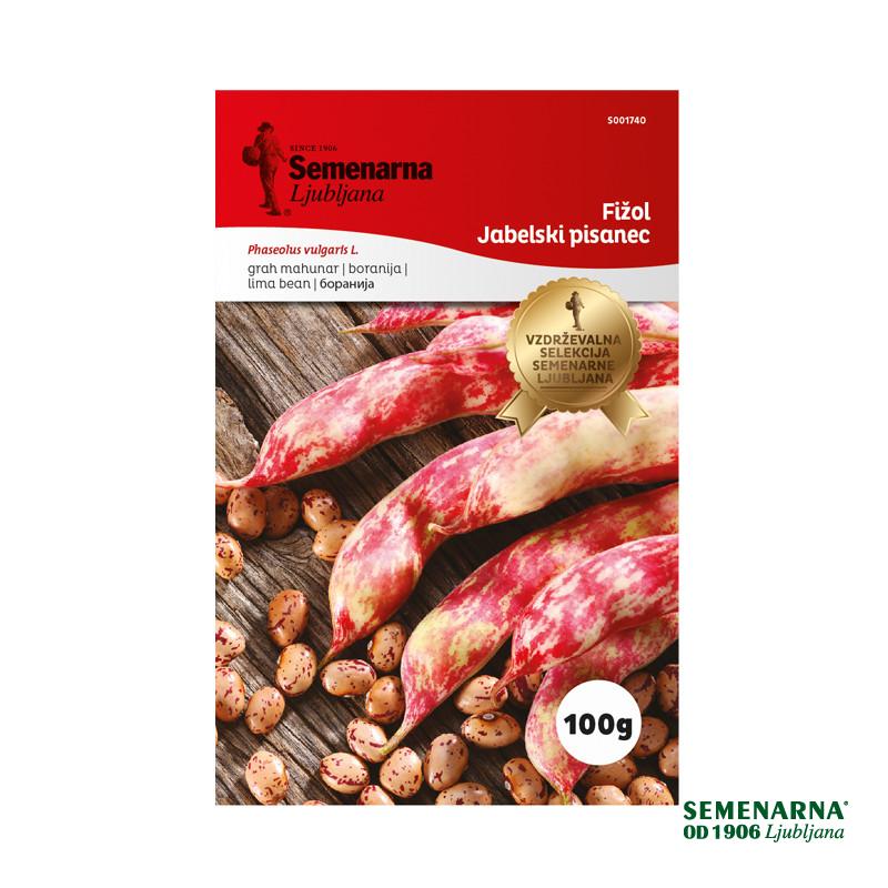 Fižol Jabelski Pisanec 100 g Semenarna 