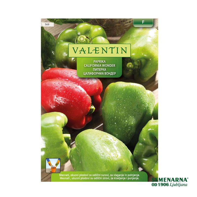 VALENTIN  569 PAPRIKA CALIFORNIA WONDER 