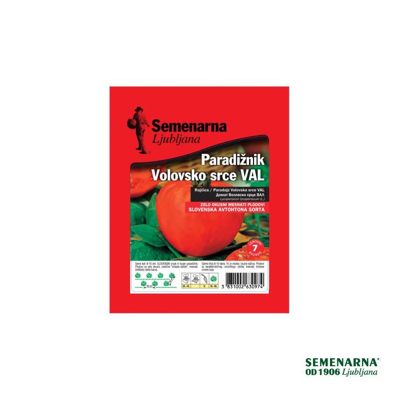 PARADIŽNIK VAL (Volovsko srce) 25 g Semenarna 