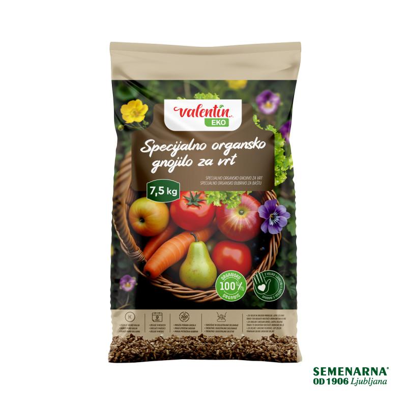 Valentin Eko specialno organsko gnojilo 7,5 kg 