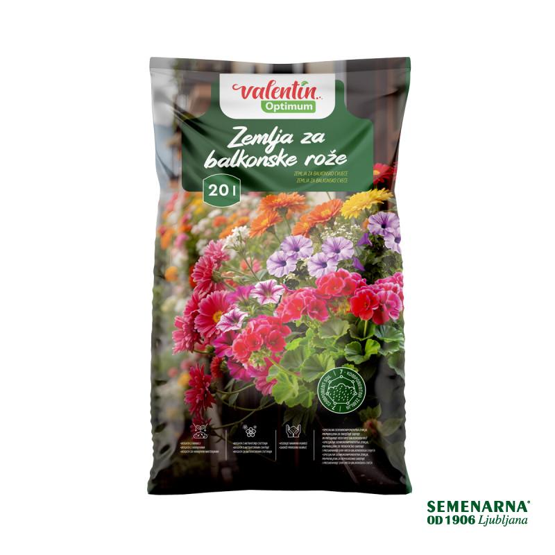 Valentin Optimum 20 l zemlja za balkonske rože 