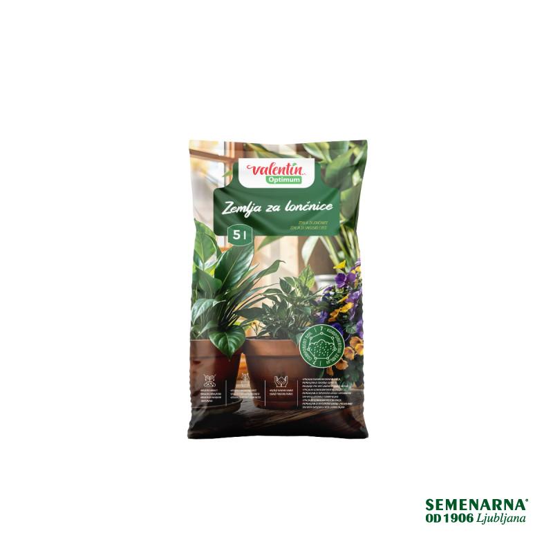 Valentin Optimum 5 l zemlja za lončnice 
