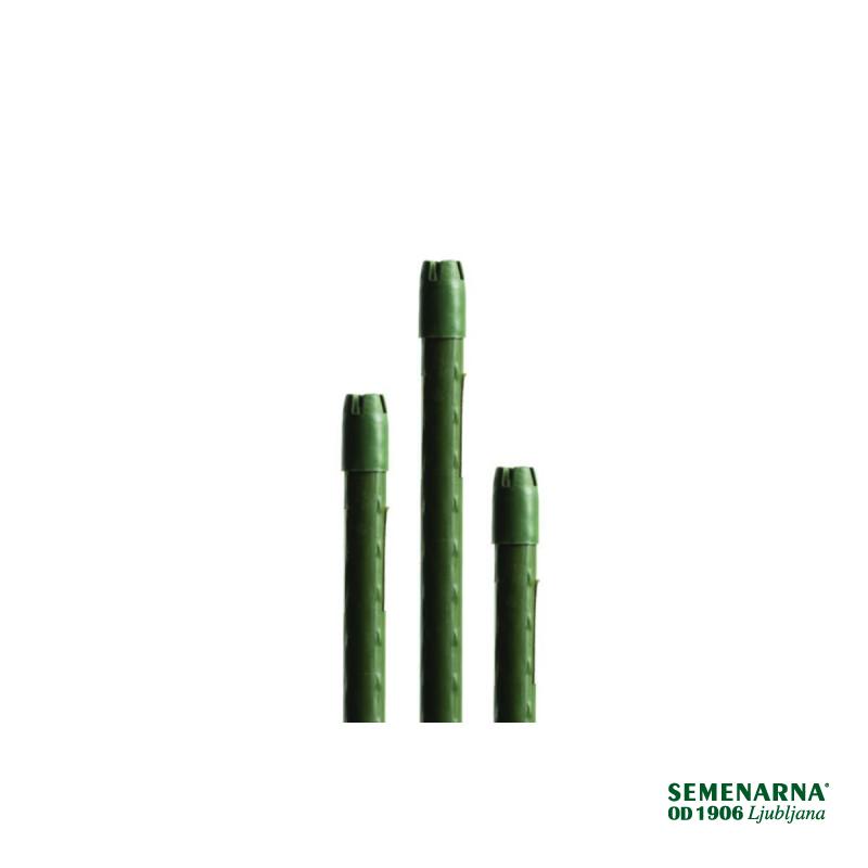 Opora jeklena, plastif. zelena 150x1,1 cm 