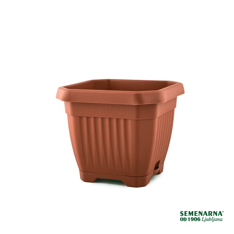 Lonec PVC Octagon s podst. 30x30 cm TC 