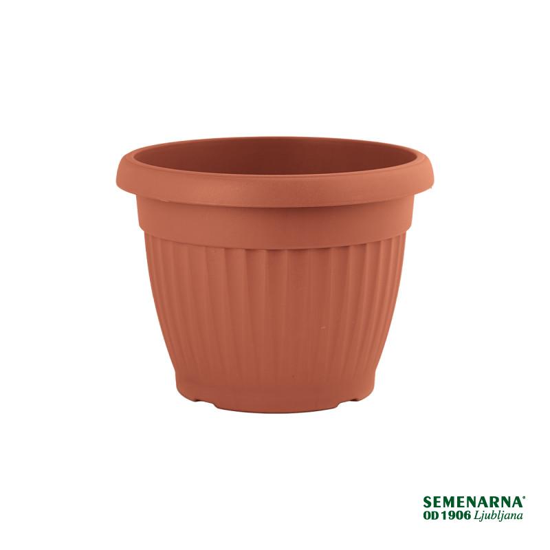 Lonec PVC Mediteran 25 cm TC 