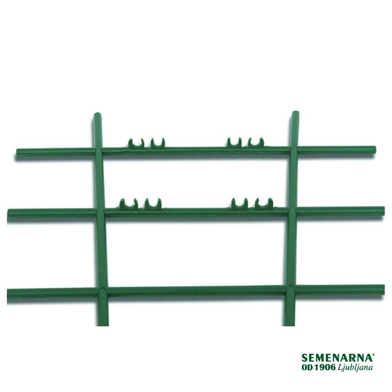 Opora za lončnice 57x31 cm PVC zelena 