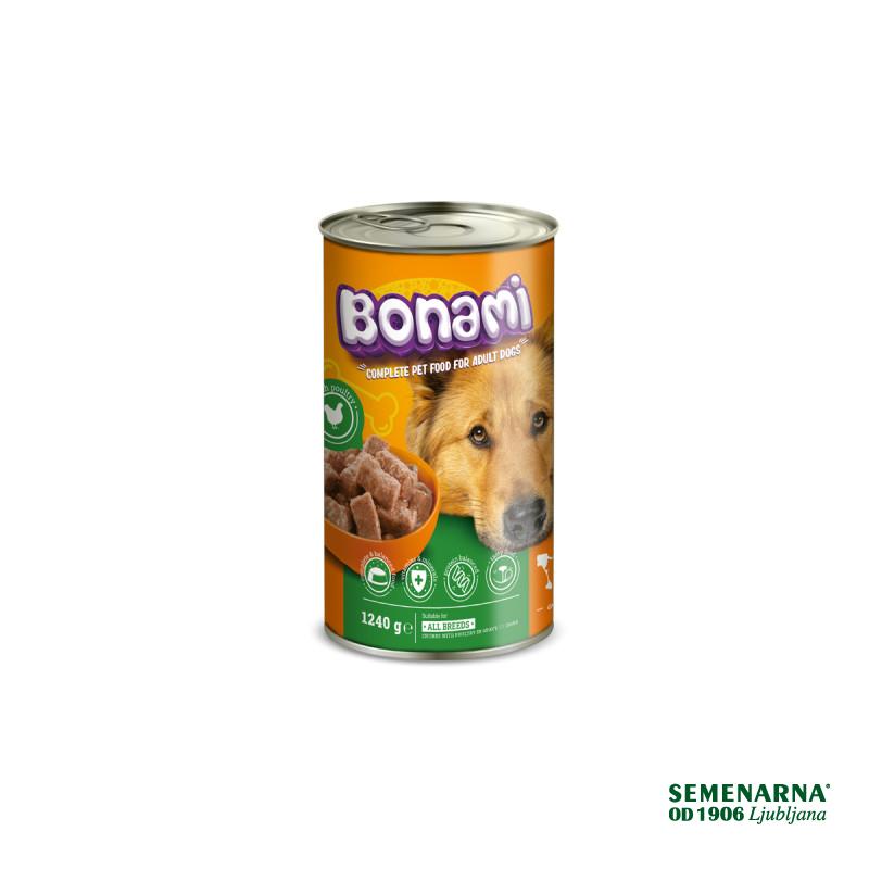 Bonami ploč. za pse 1240 g perutnina 