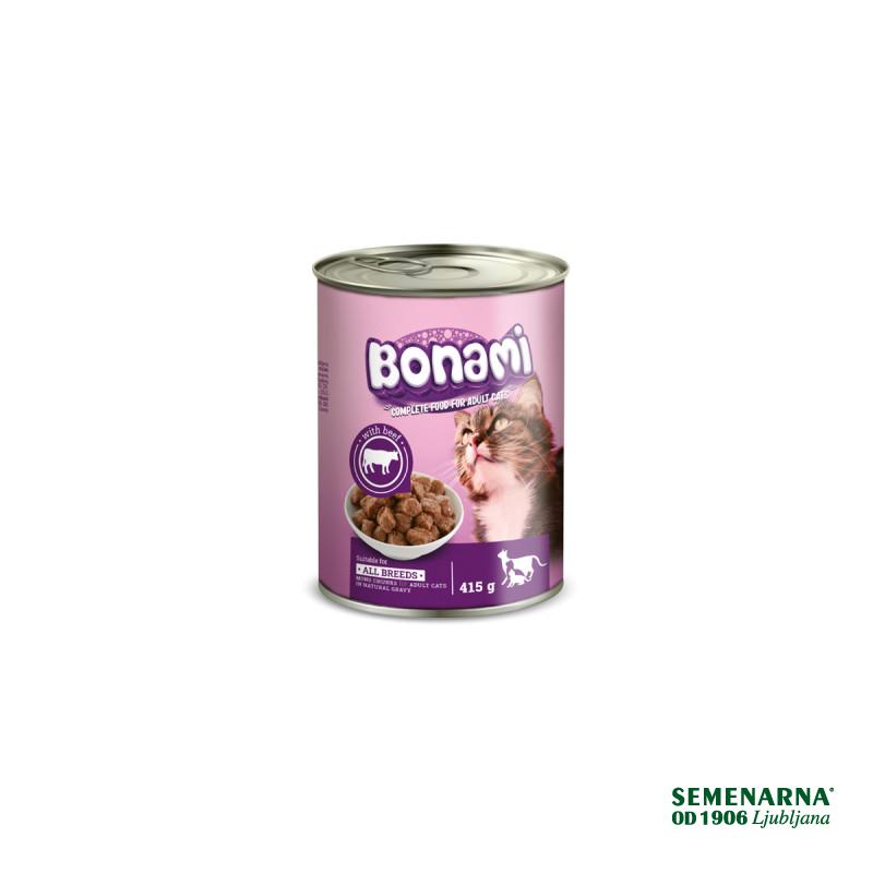 Bonami pločevinka za mačke 415 g govedina 