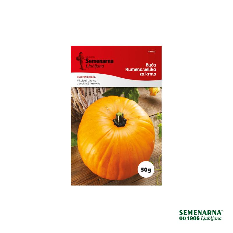 Buča rumena velika za krmo 50 g Semenarna 