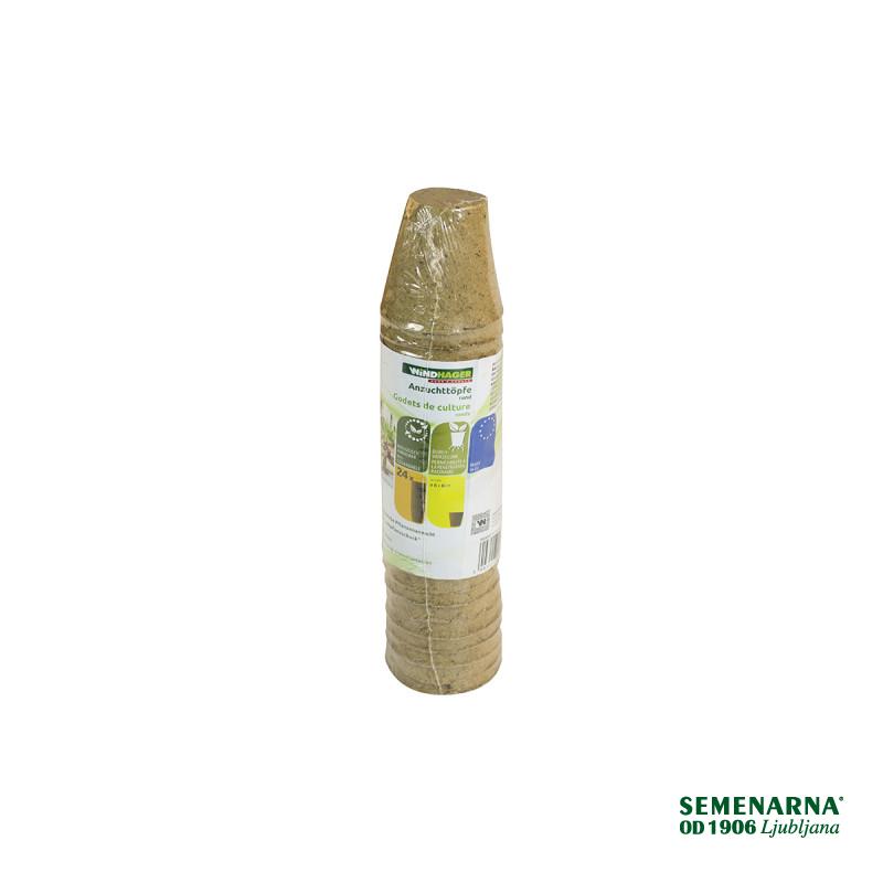 Lonček šotni fi 8 cm okrogel 16/1 