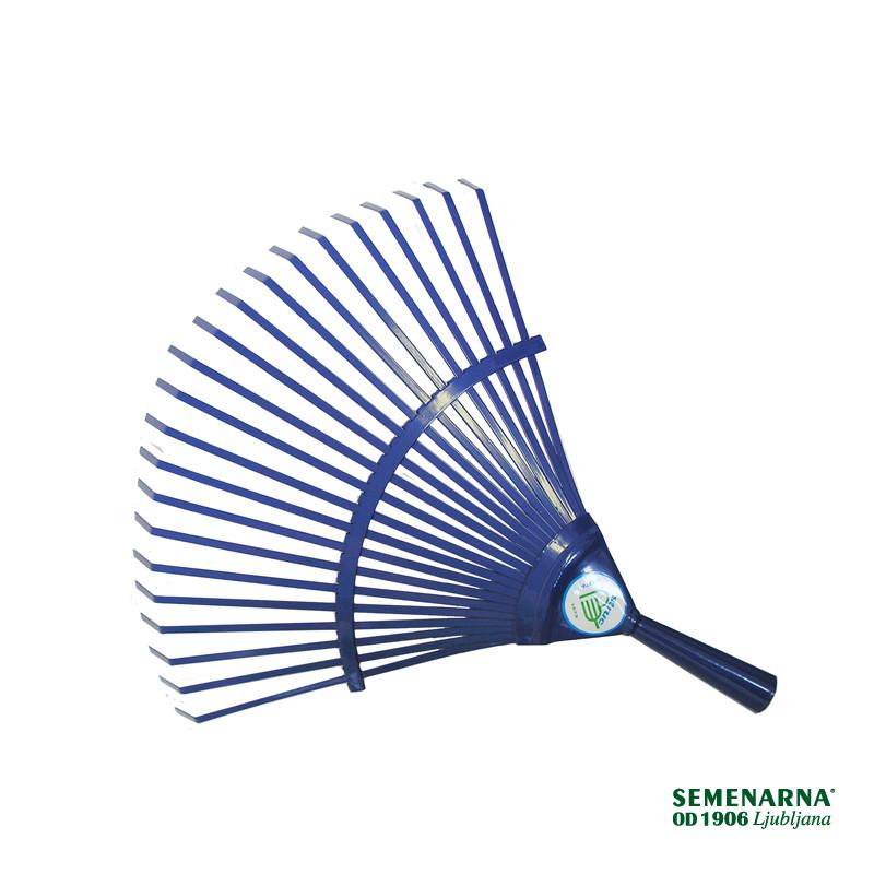 Grablje za listje barvne, fiksne nenas. 