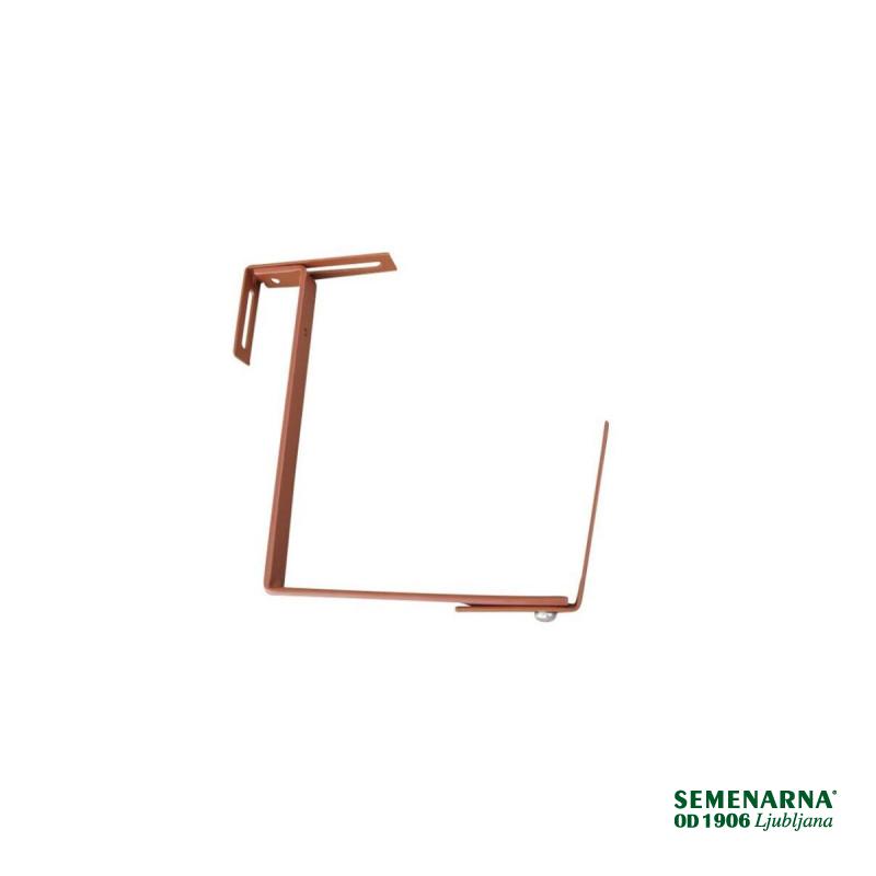 Držalo cvet. zabojev, dvojna nastavitev, belo 