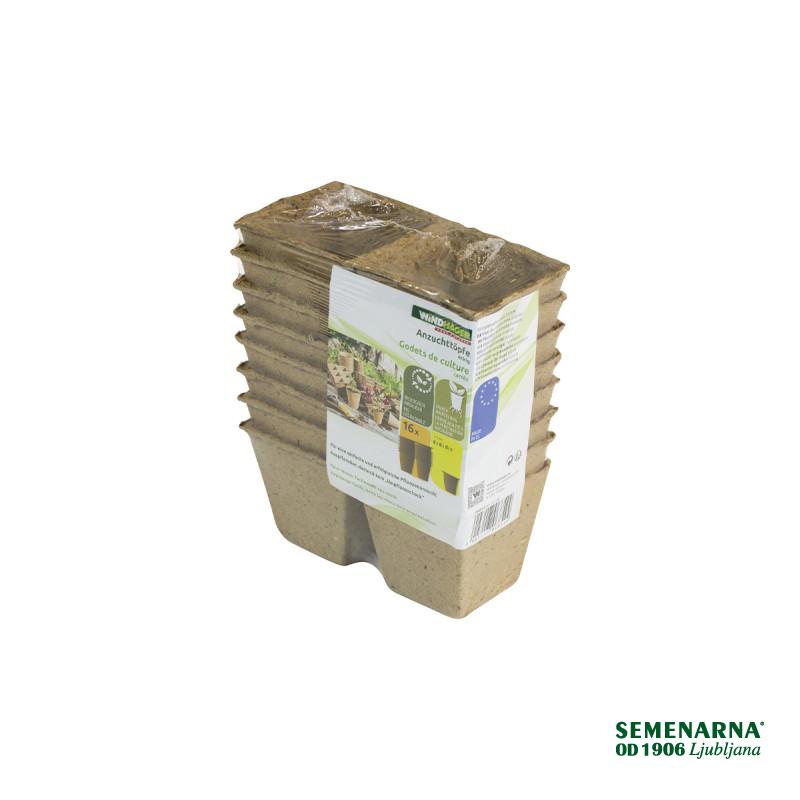 Lonček šotni 6 cm kvadrat 24/1 