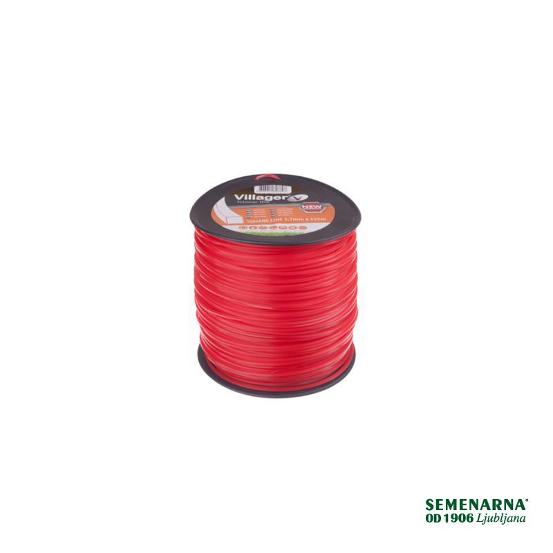 Nitka za koso 2,4 mm x 390 m (5LB) oglata Villager 
