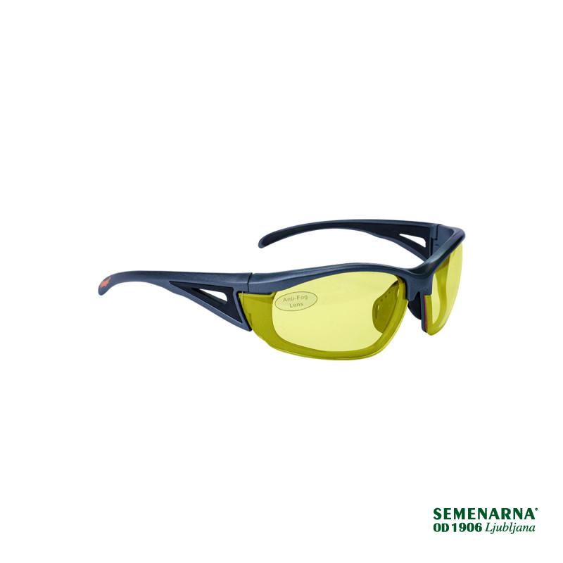 Očala zašč. VSG 16 (črn okv.-rum. st.) Villager 