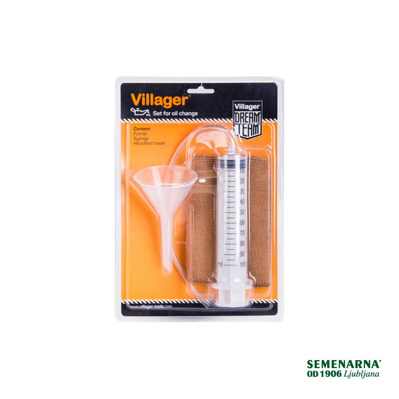 Set za menjavo olja Villager 