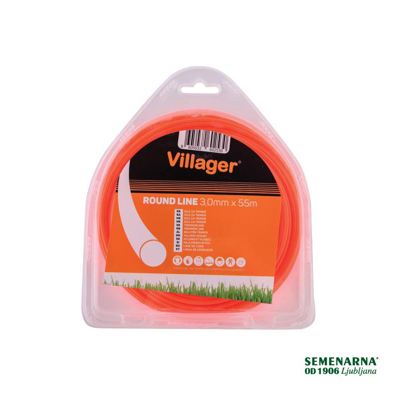 Nitka za koso 2,4 mm x 15 m okrogla Villager 