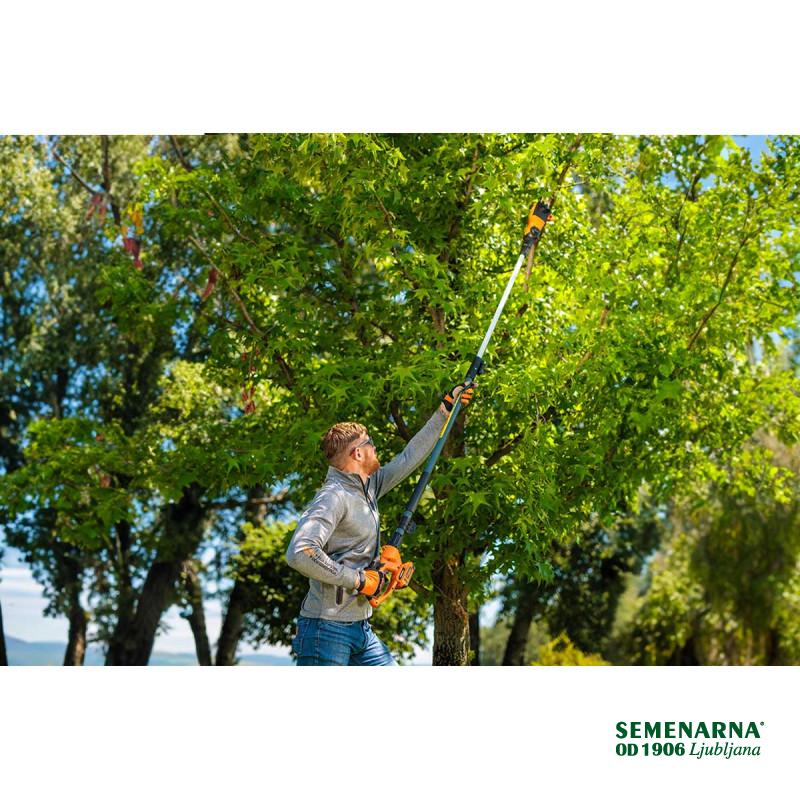 Žaga akumulatorska verižna teleskopska VCPS 0820 Fuse Villager 