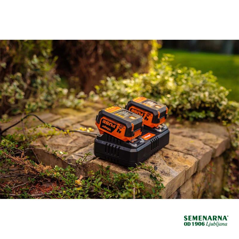 Polnilnik hitri dvojni 18V 2x3.5A Fuse Villager 